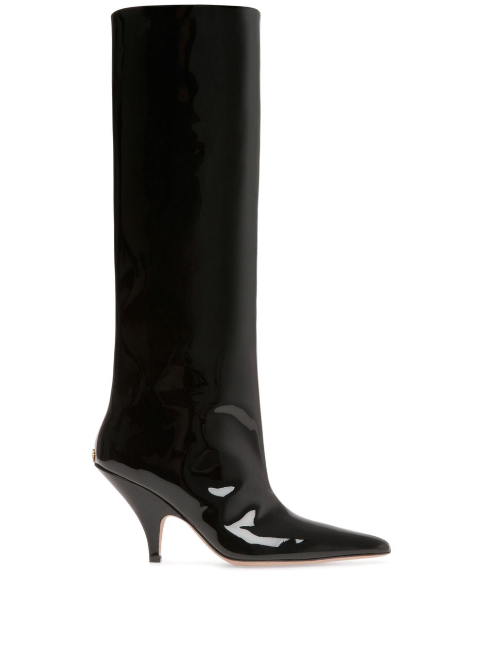 Kika 85mm pointed-toe boots - Purple