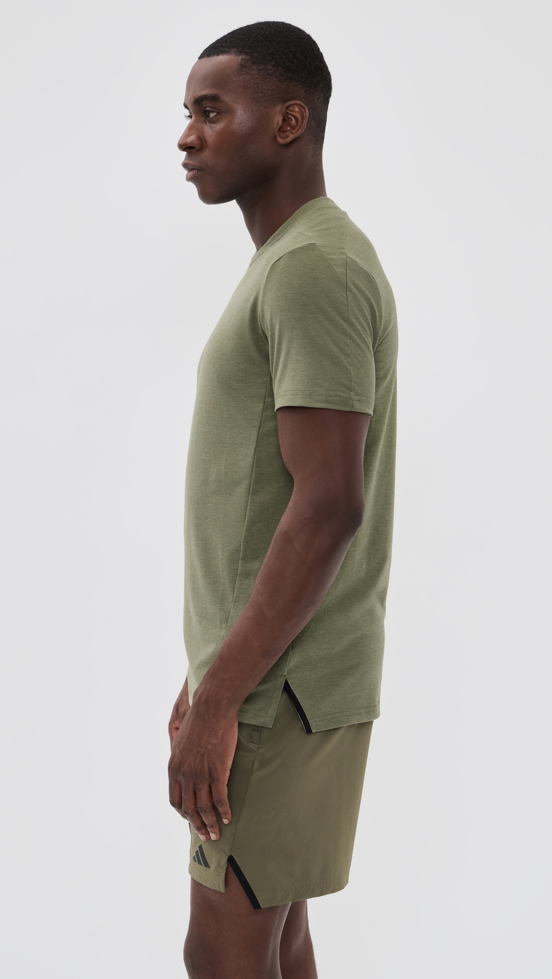 Designed For Training Workout Tee Olive Strata
