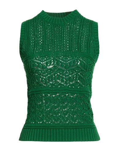 Woman Top Green Size S Cotton