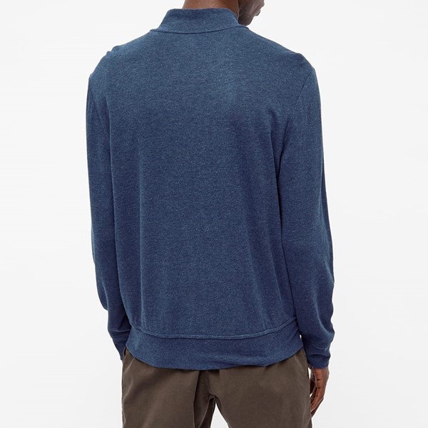 Zip front cardigan - Blue