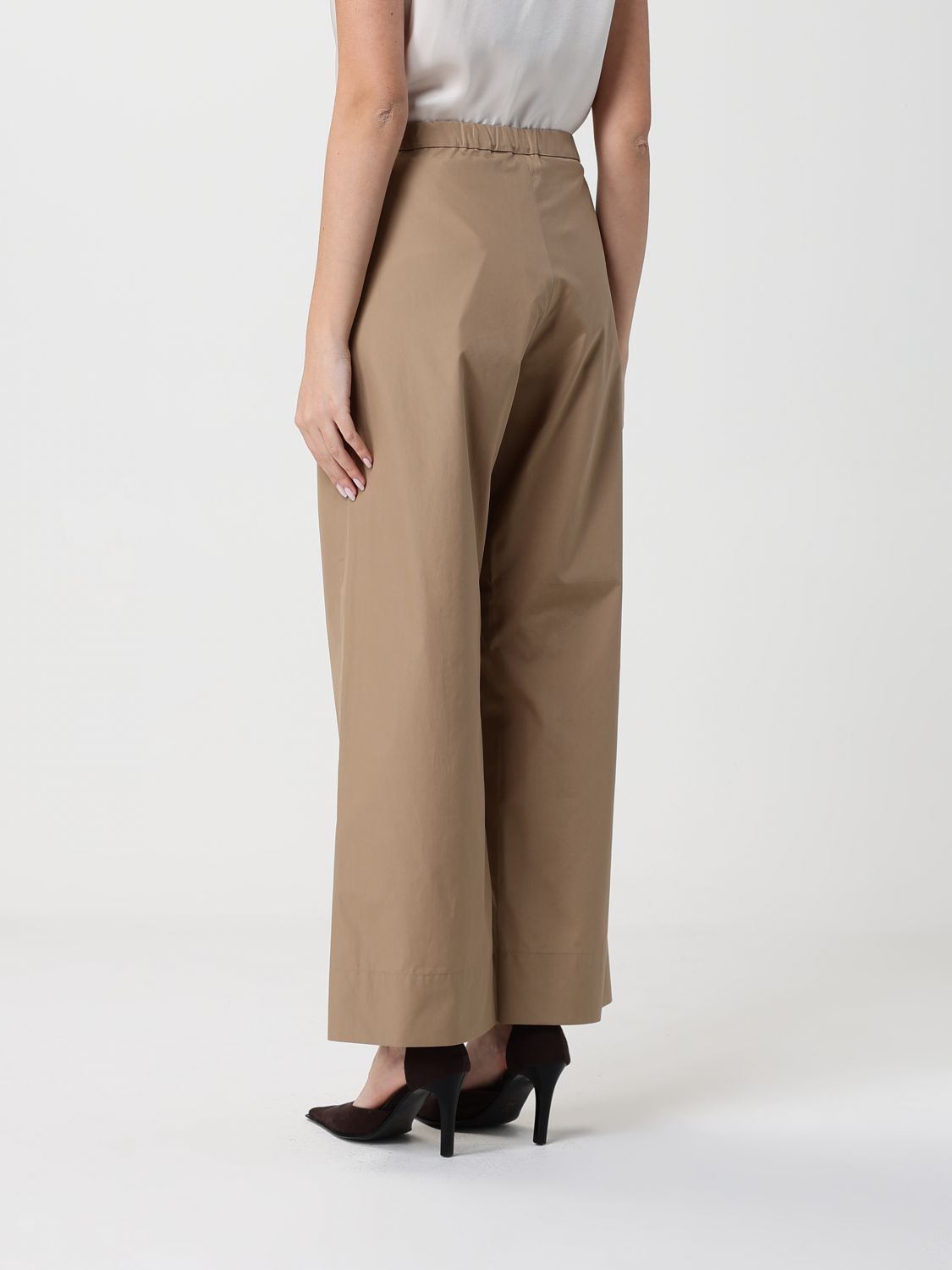 Pants Woman color Beige