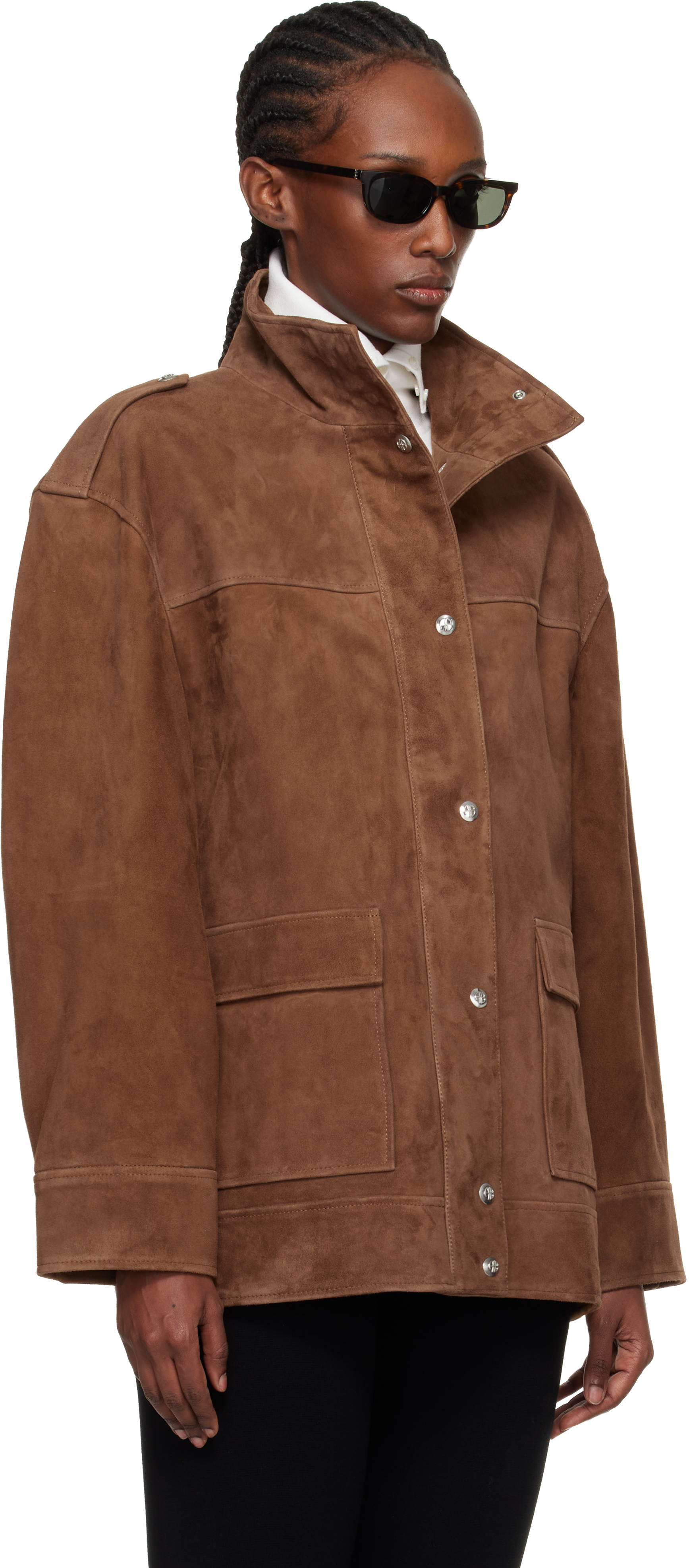Tan Roux Suede Jacket