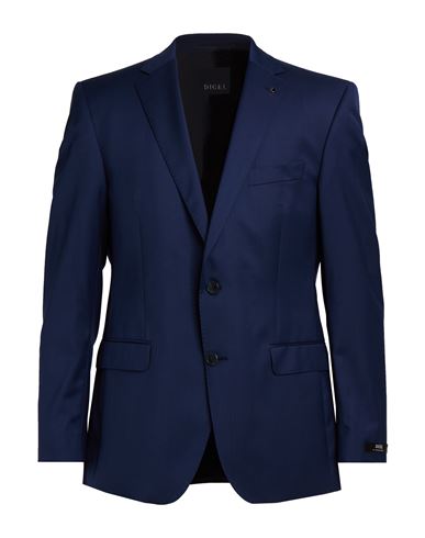 Man Blazer Navy Size 50 Virgin Wool