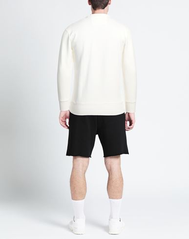 Emporio Armani For C. p. Company Man Sweatshirt Ivory Size S Cotton
