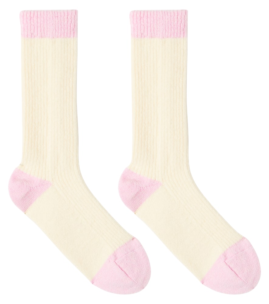 X Guest In Residence Loran cashmere-blend socks