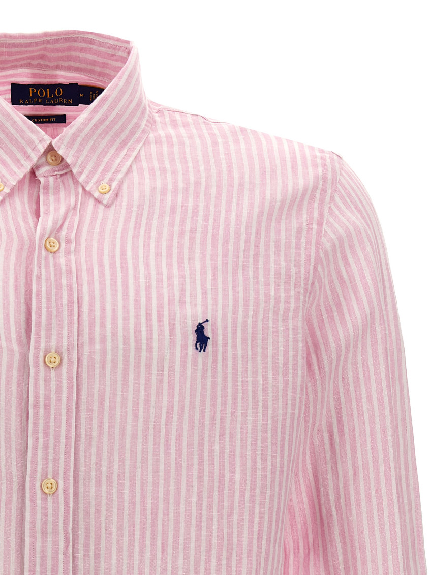 Polo Pony striped shirt - Pink