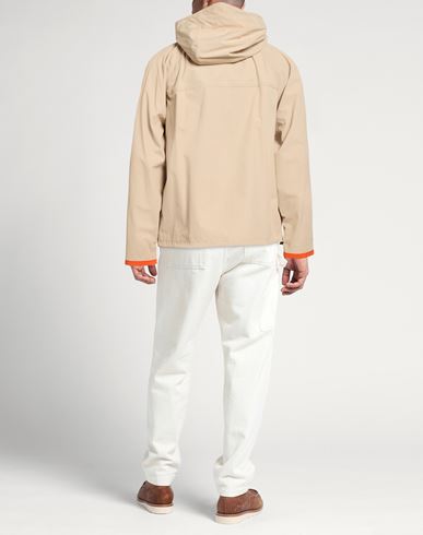 Man Jacket Beige Size L Polyacrylic