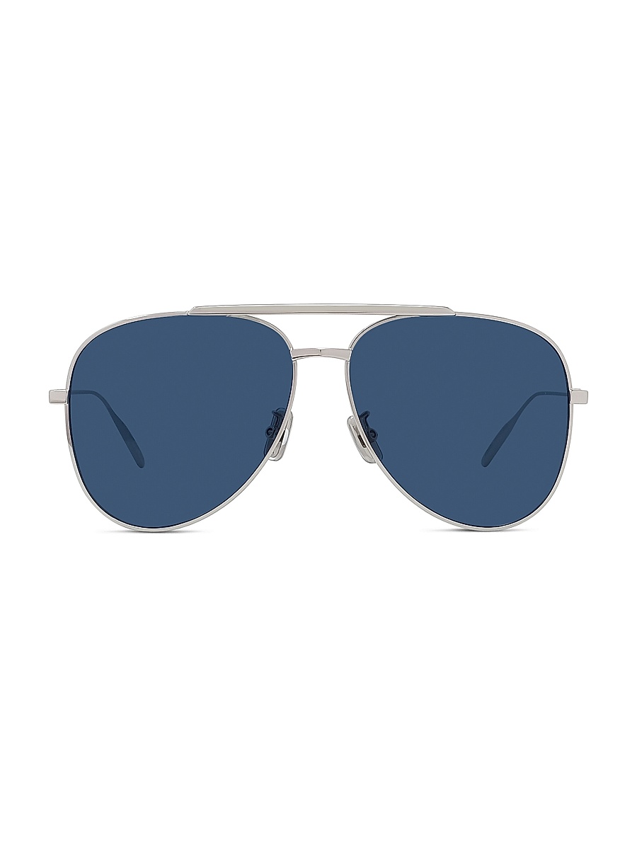 Men's GvSpeed 59MM Pilot Sunglasses - Palladium Blue