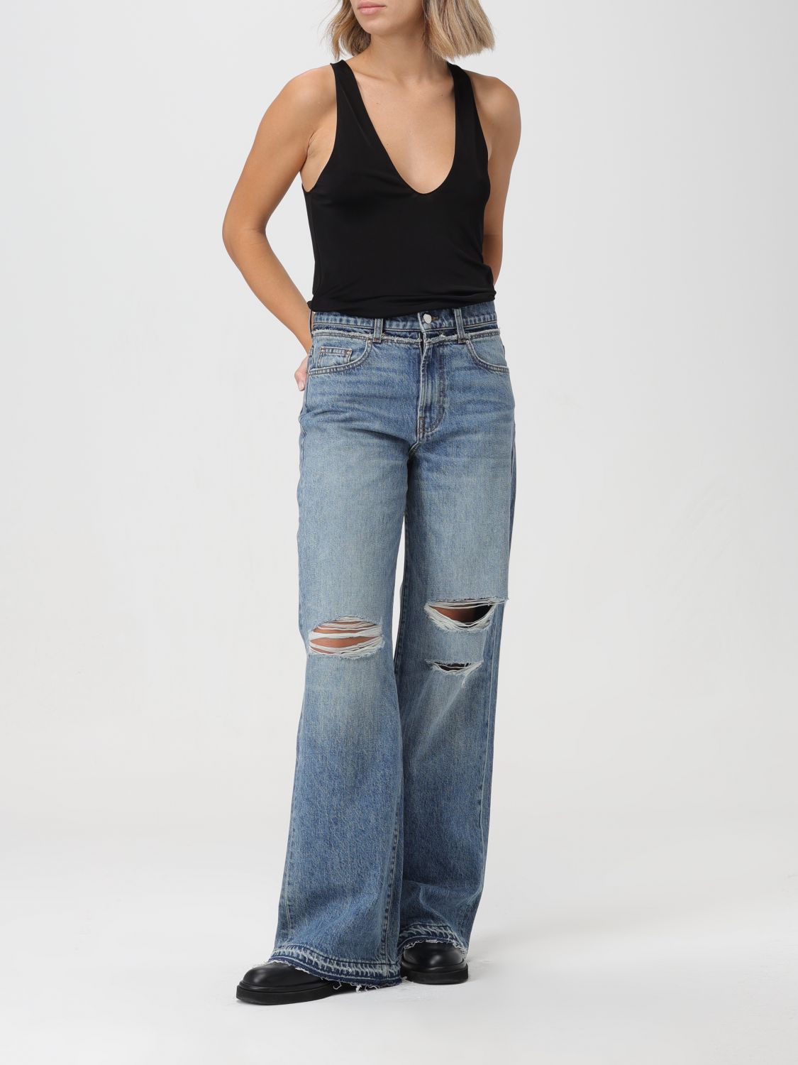 Jeans Woman color Blue