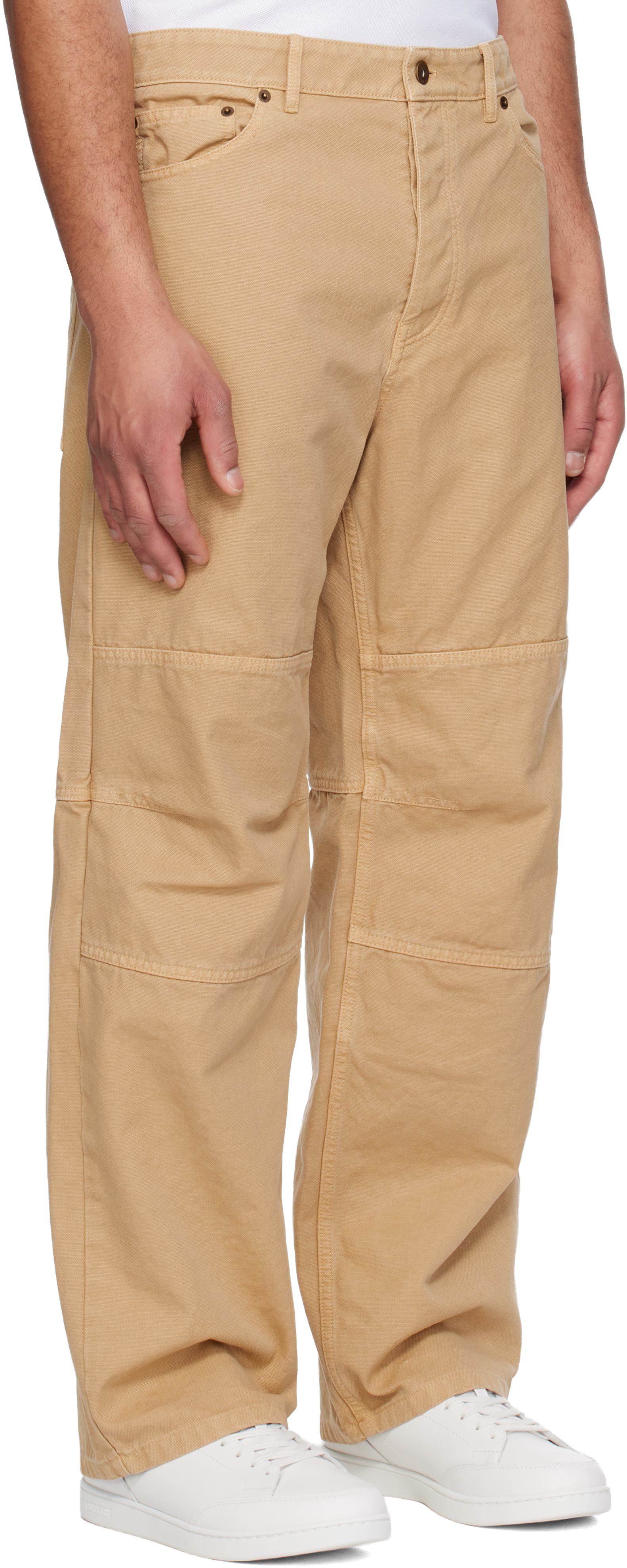 Beige Corban Trousers