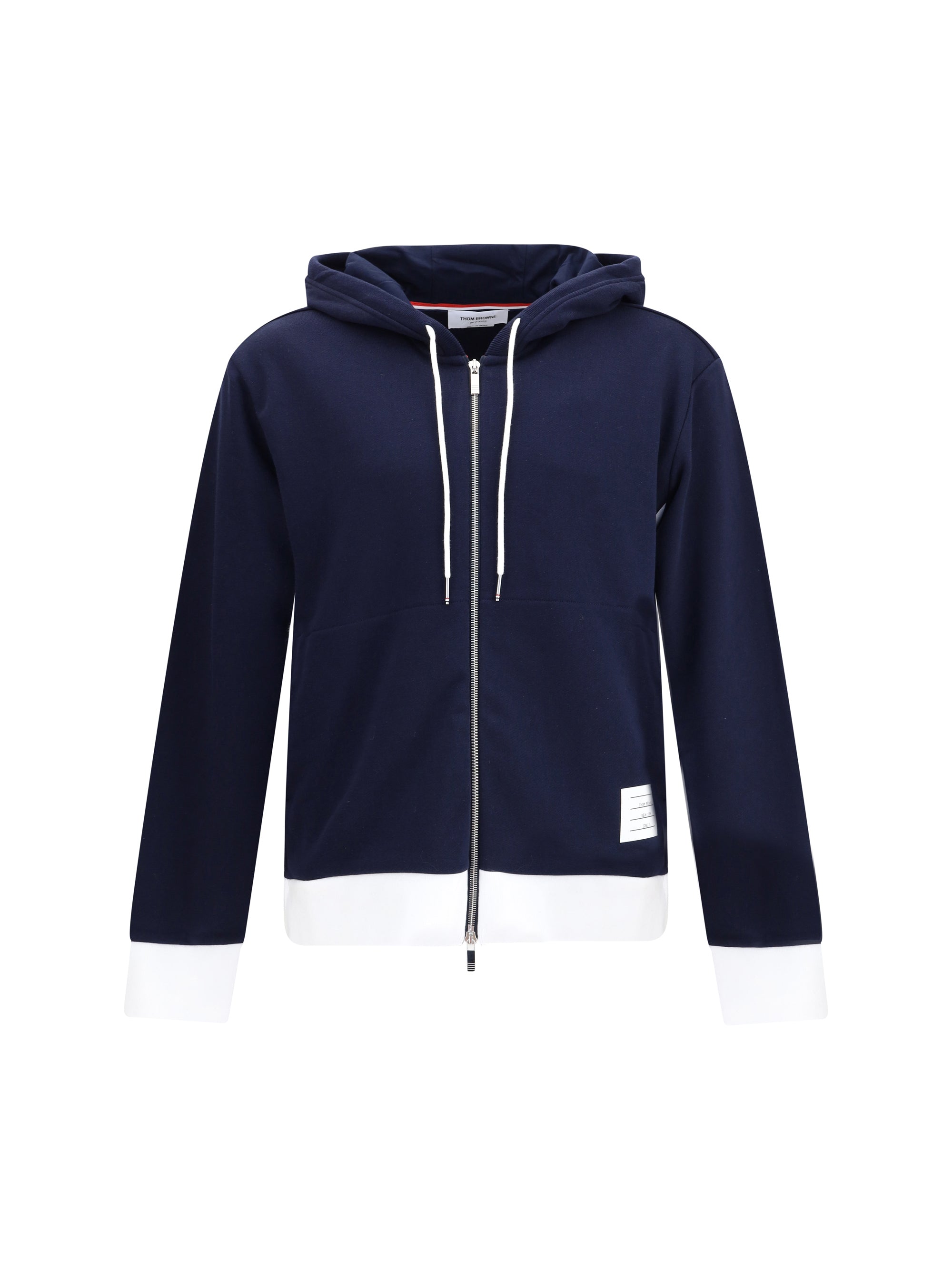 Cotton Hoodie — Navy