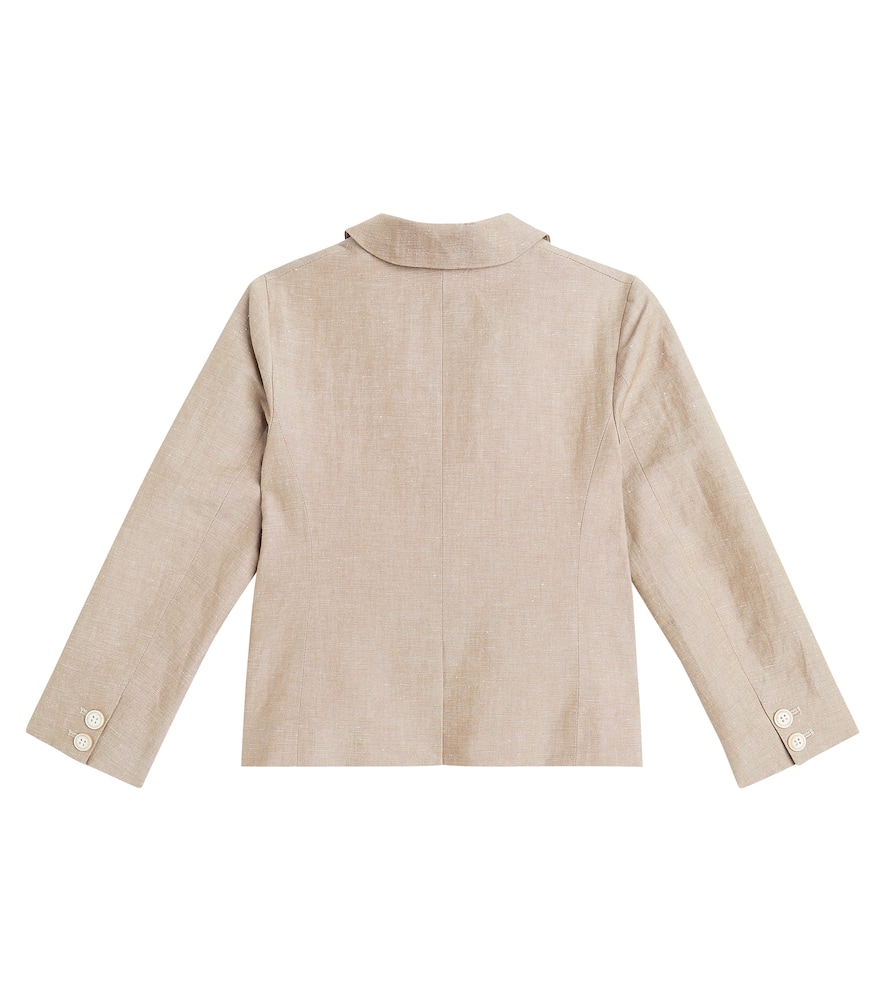 Aristide linen and cotton blazer