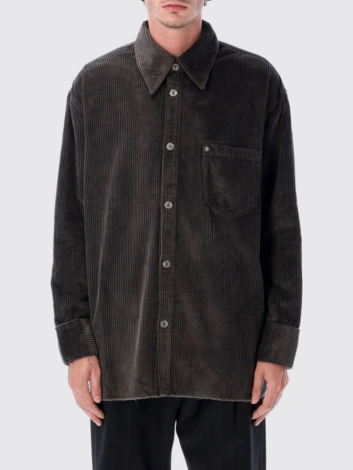 Shirt Men color Grey