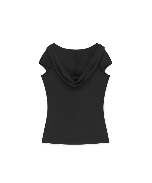 W Polartec Delta FlexAir Hooded Tee Black