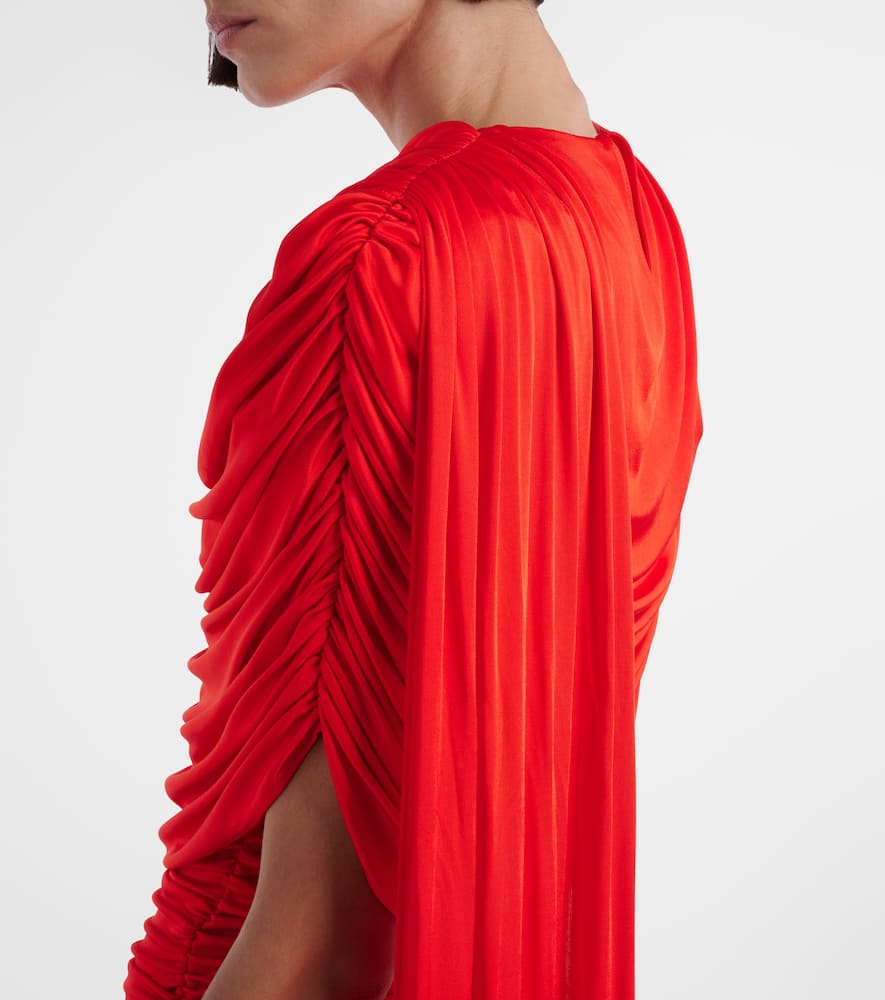 Khara draped minidress