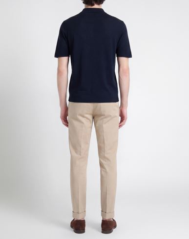 Man Polo shirt Navy Size M Cotton