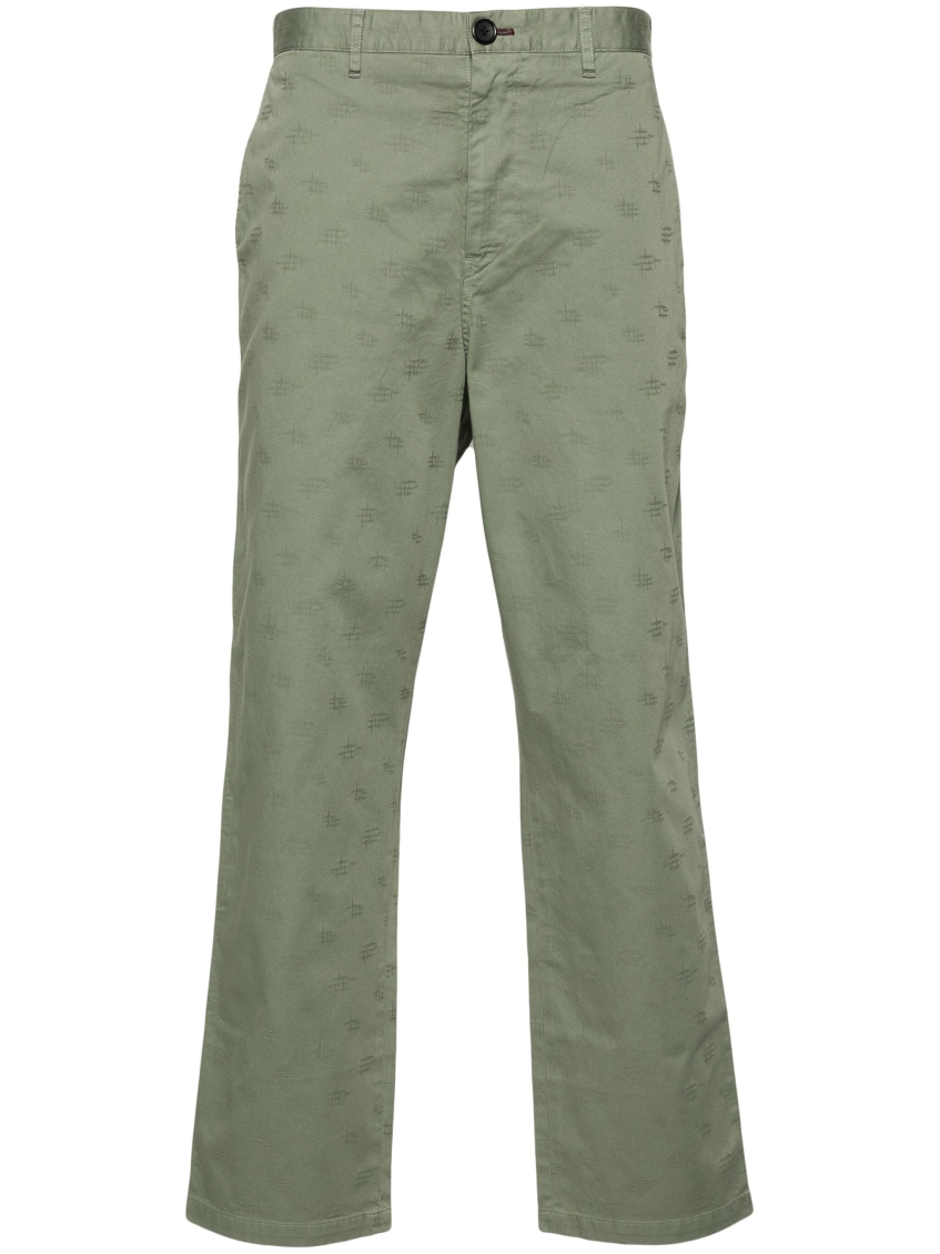 Green Straight Leg Pant
