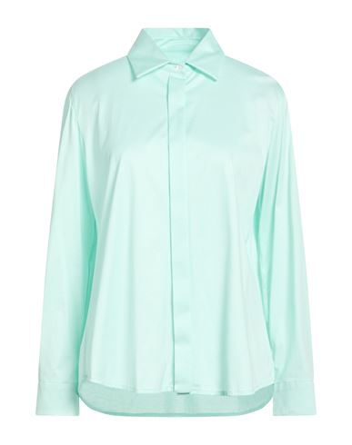 Woman Shirt Light green Size M Cotton