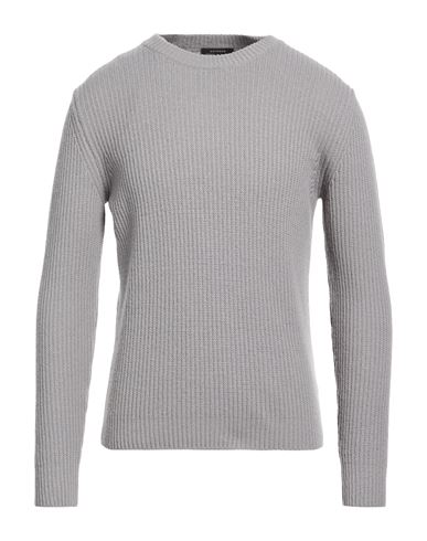 Man Sweater Light grey Size 42 Wool
