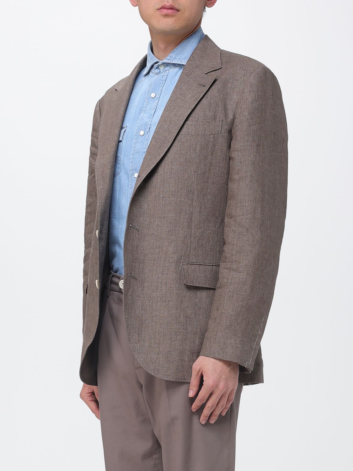 Jacket Men color Brown