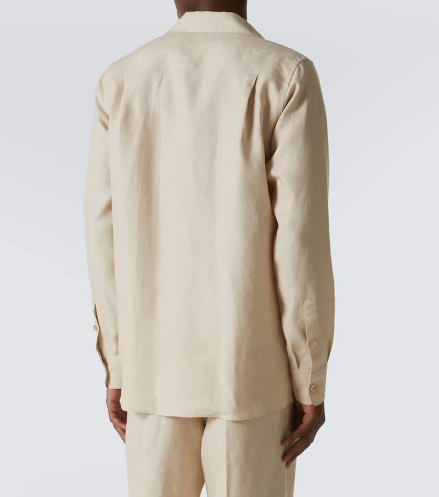 Linen overshirt