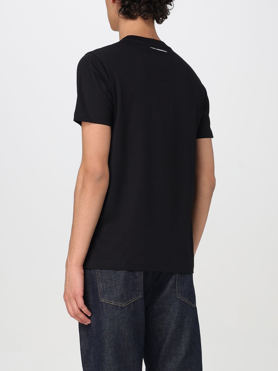 T-Shirt KARL LAGERFELD Men color Black