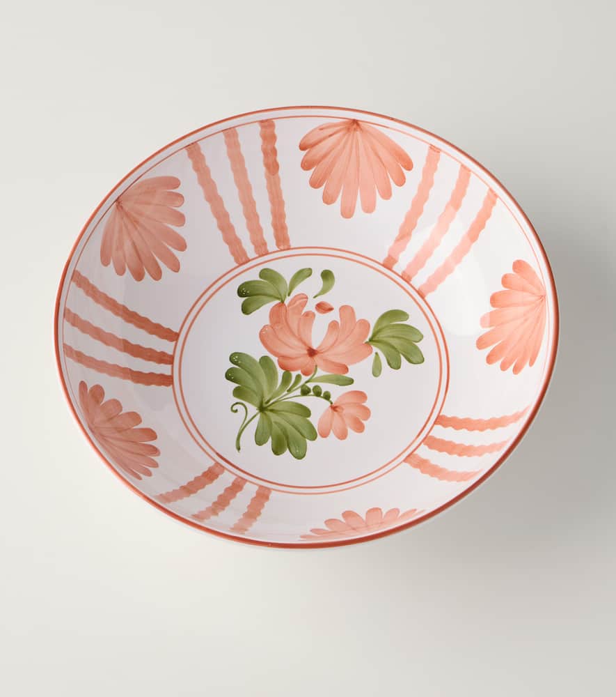 Blossom ceramic salad bowl