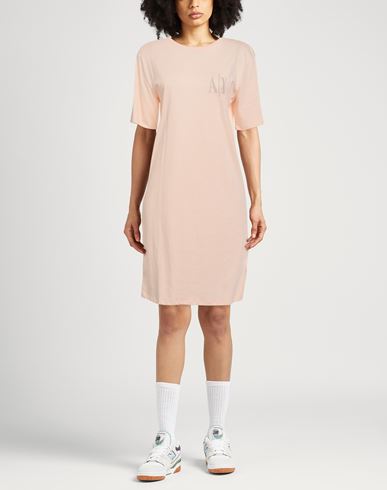 Icon Period Woman Mini dress Apricot Size XS Cotton