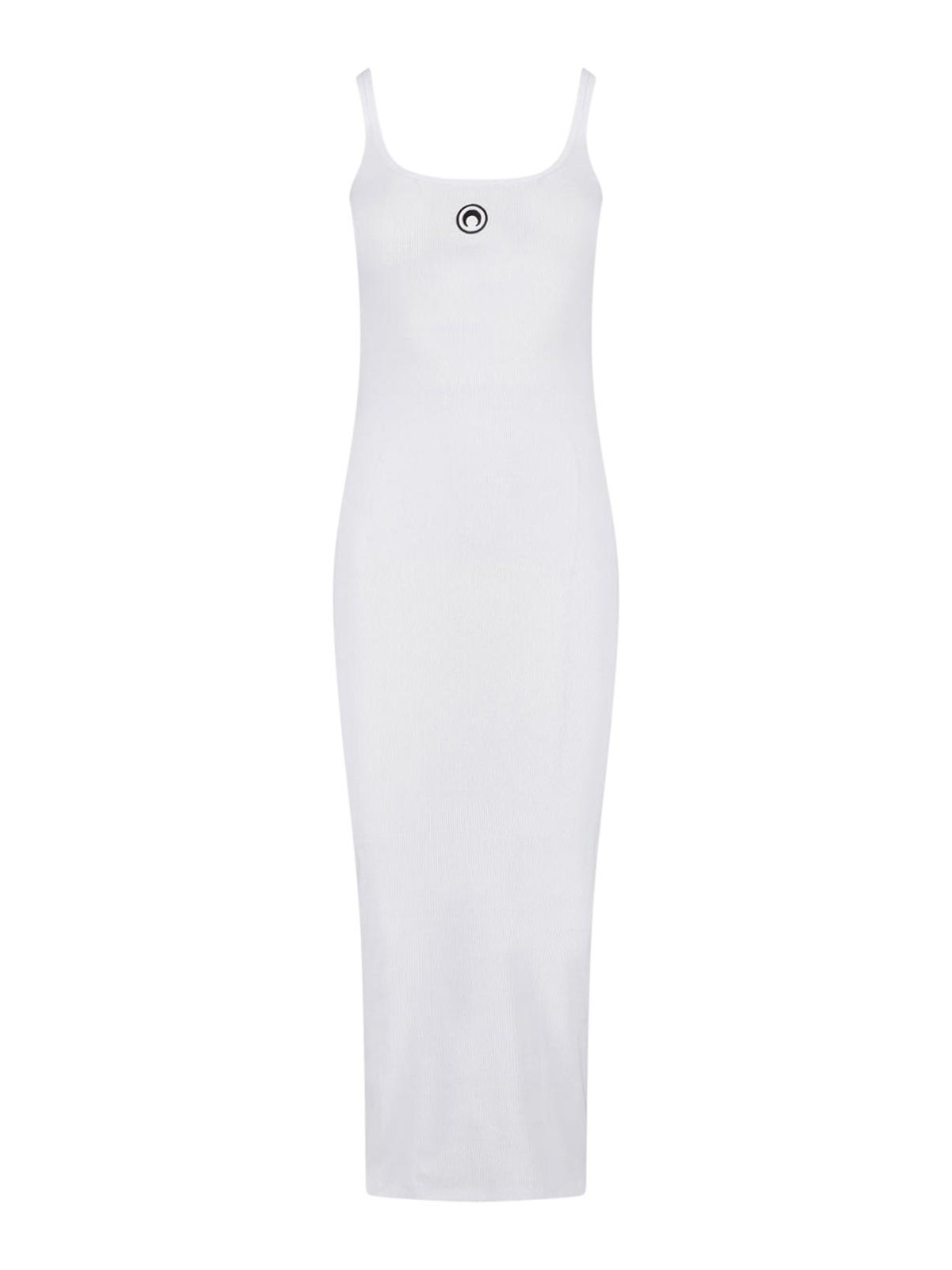 Marine Serre - maxi dress scoop neck sleeveless ribbed