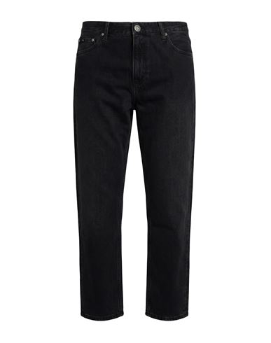 Man Jeans Black Size 32 Cotton