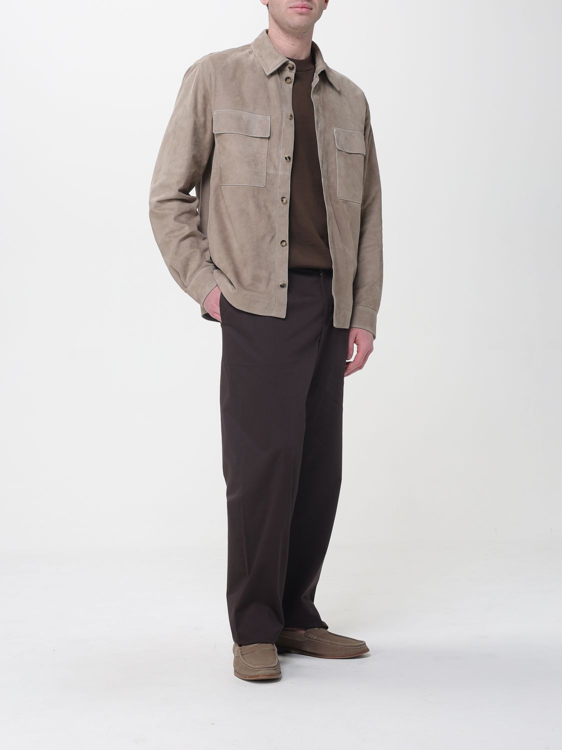 Jacket Men color Dove Grey