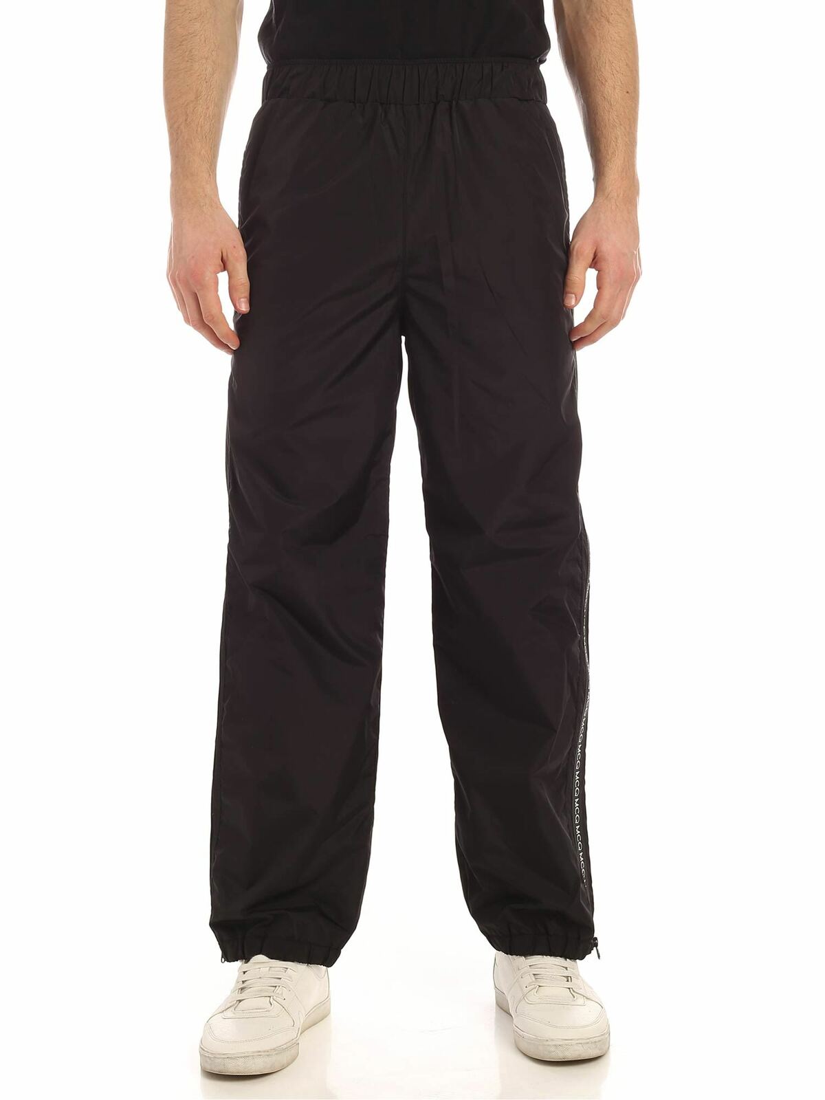 MCQ bands pants in black