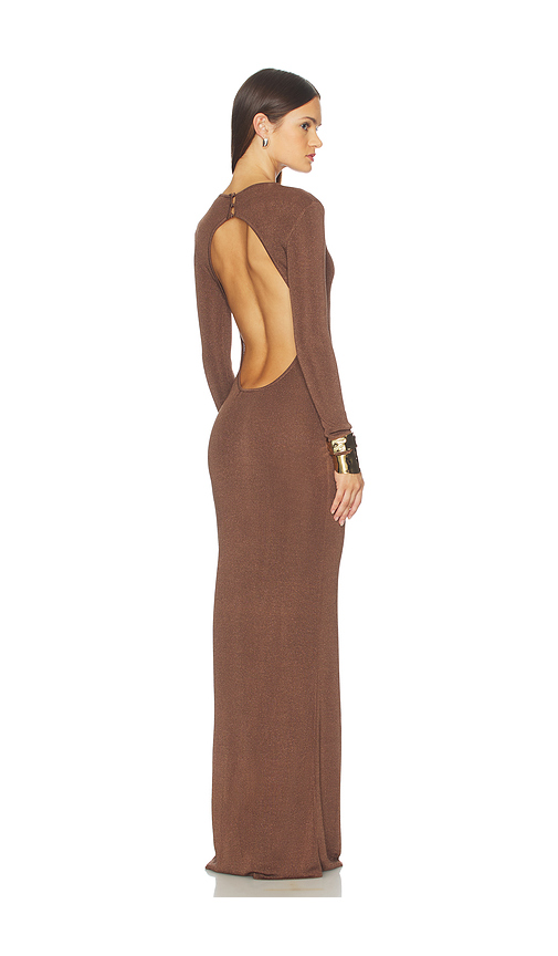Lovers and Friends Maize Maxi Dress in Brown. - XS also in L, M, S