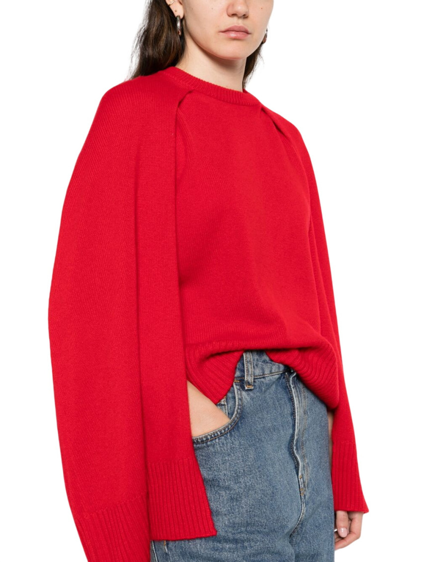 Totême - cashmere crew neck knit jumper long sleeve