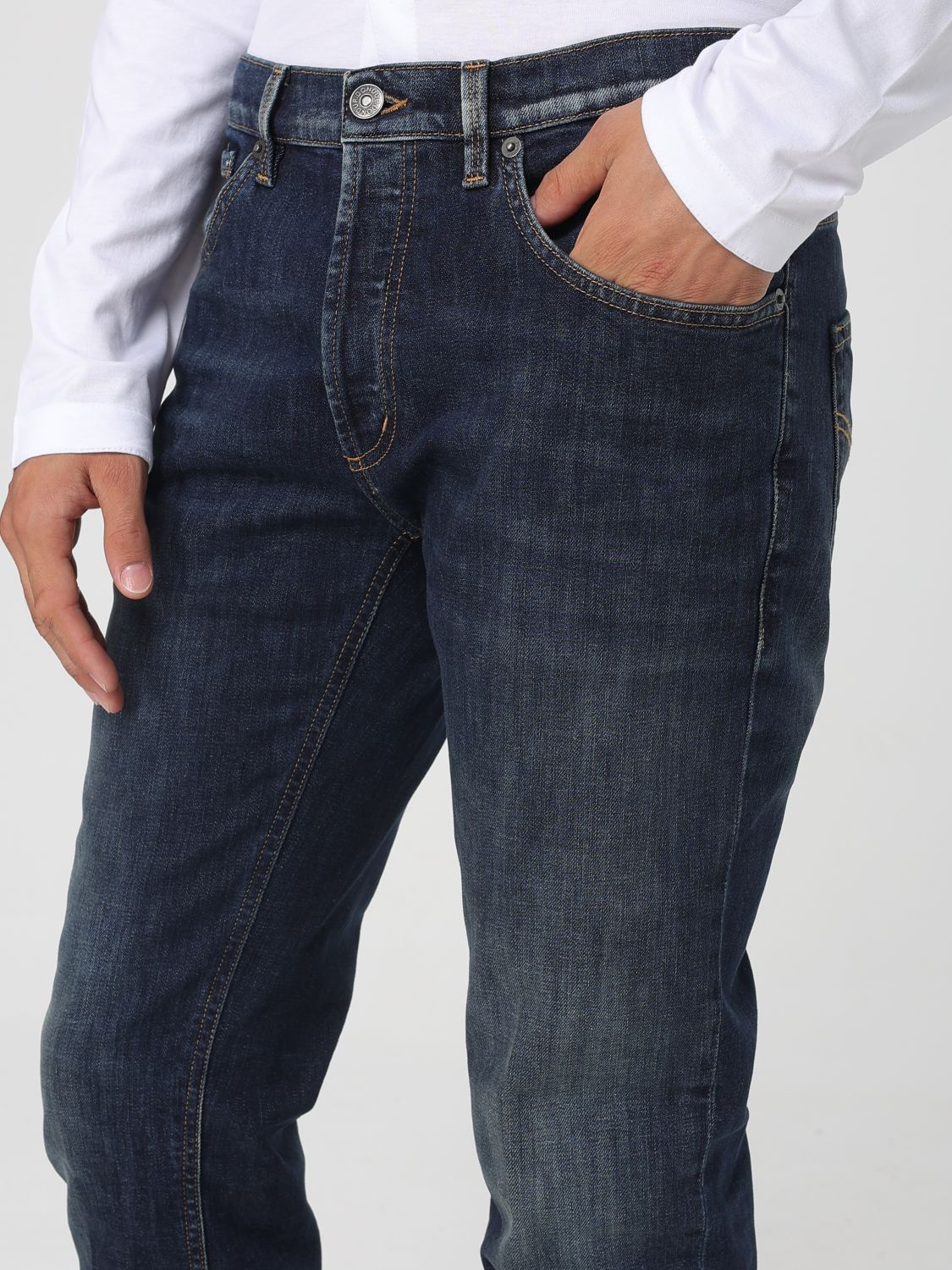 Jeans Men color Denim