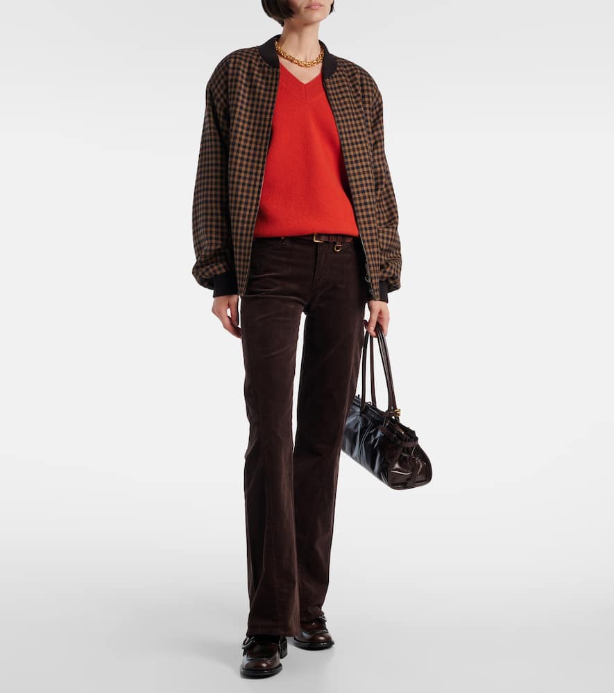 Twisted Dojo Tailorless corduroy flared pants