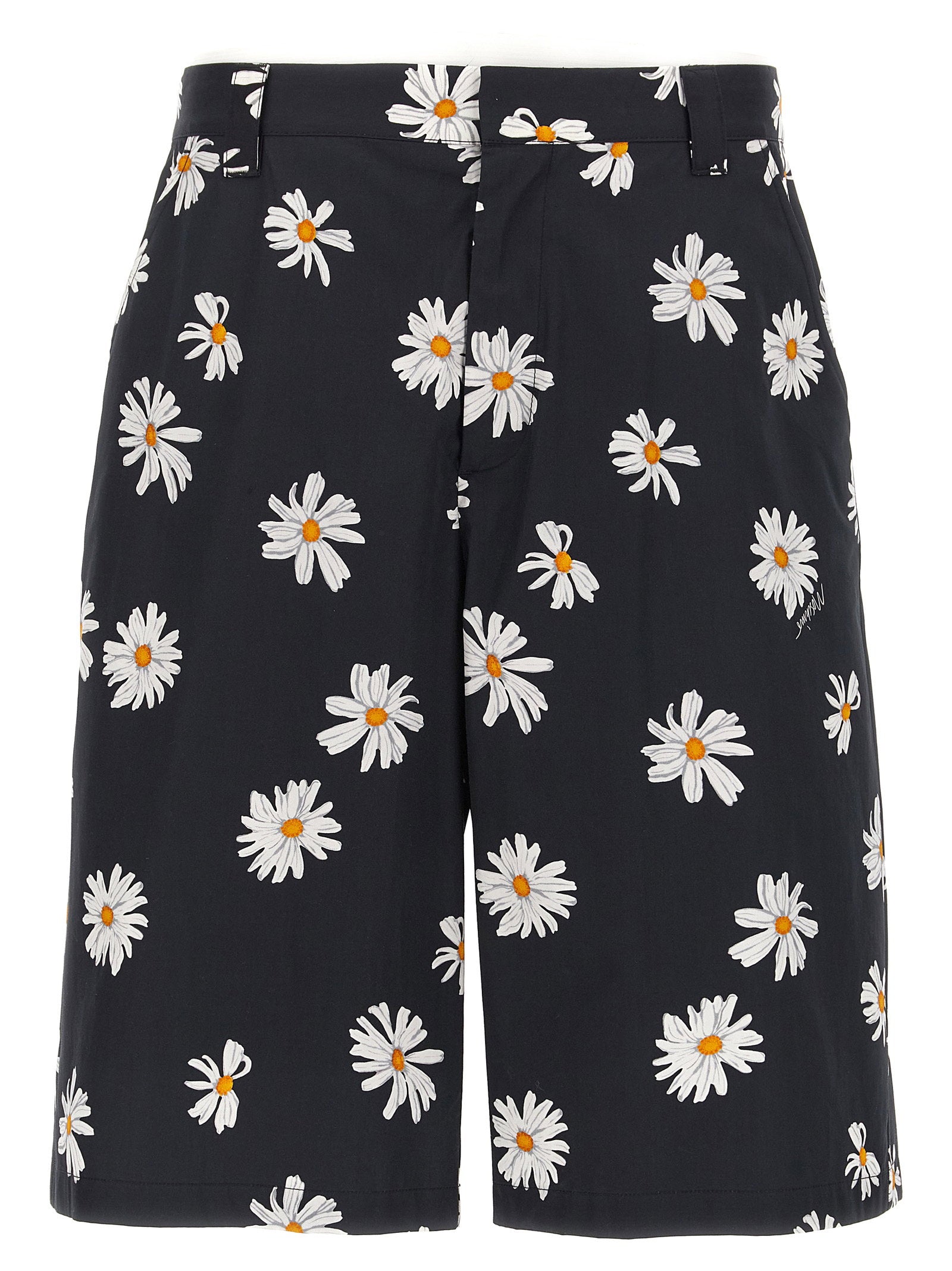 Margherite Print Bermuda Shorts