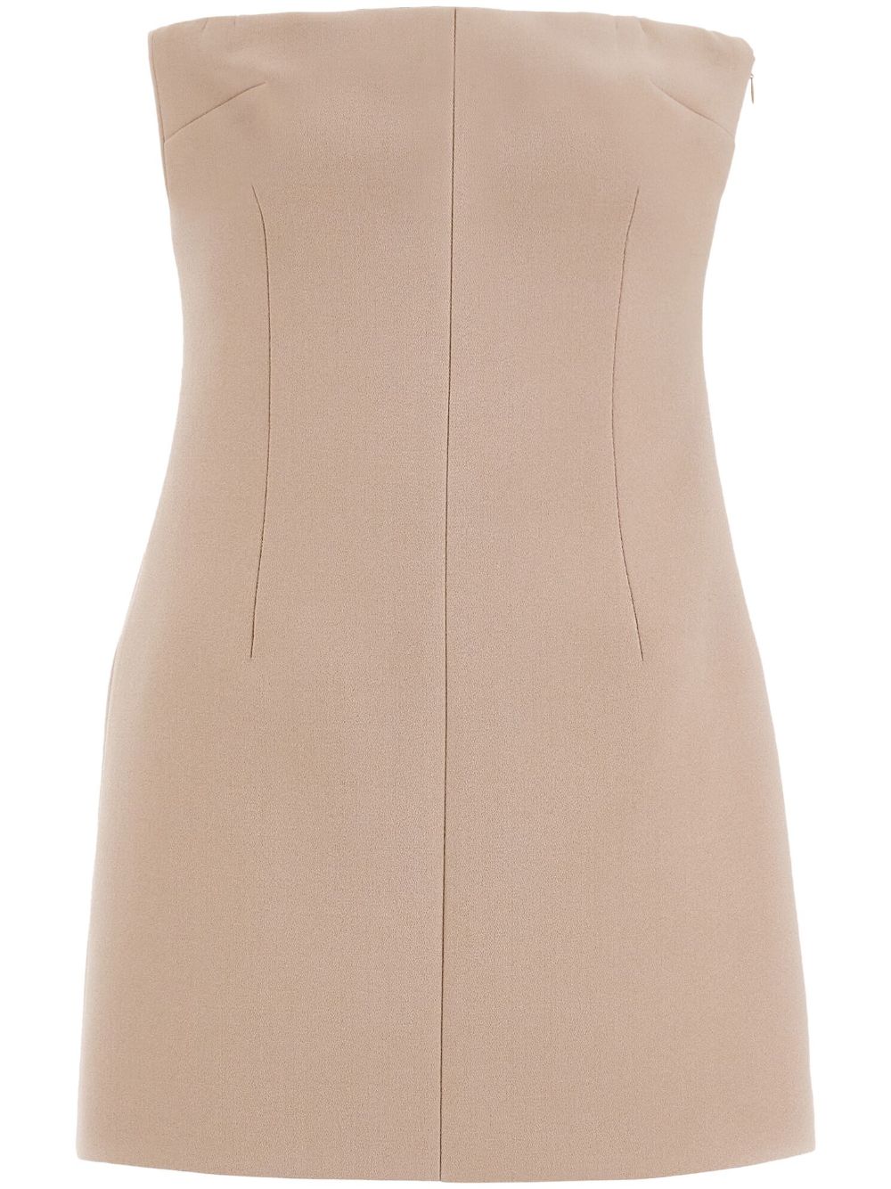 Bustier mini dress - Neutrals