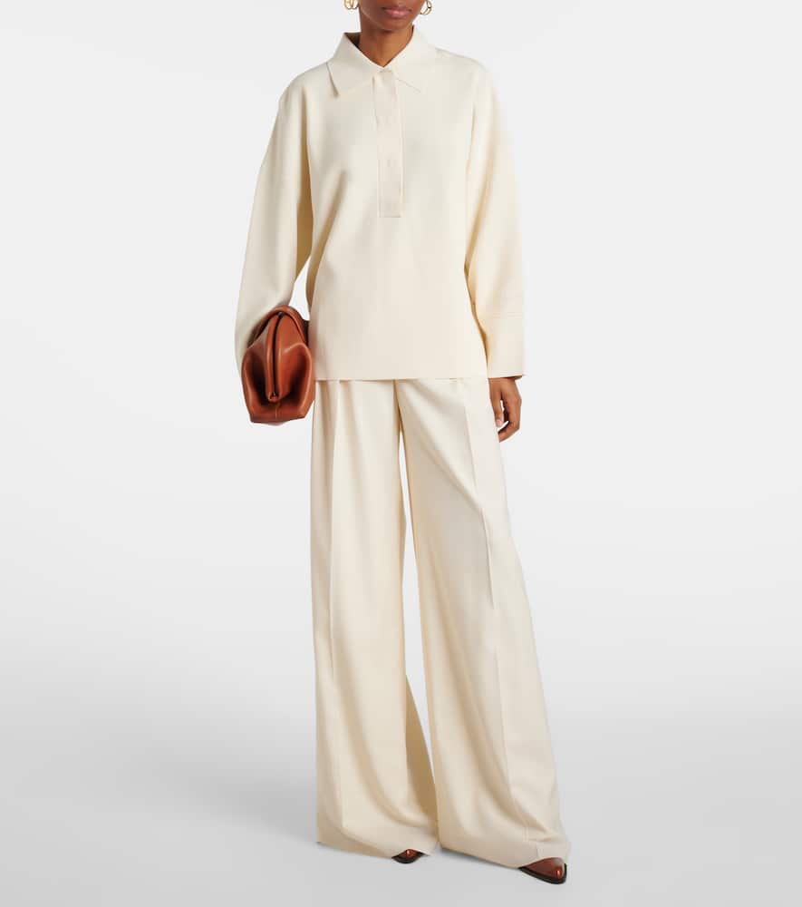 Vand crêpe shirt