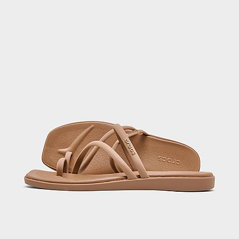 Women's Miami Toe Loop Sandals in Milk Chocolate