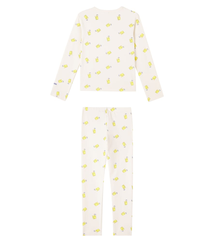 Printed cotton pajamas