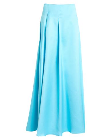 Camilla Milano Woman Maxi skirt Turquoise Size 14 Polyester