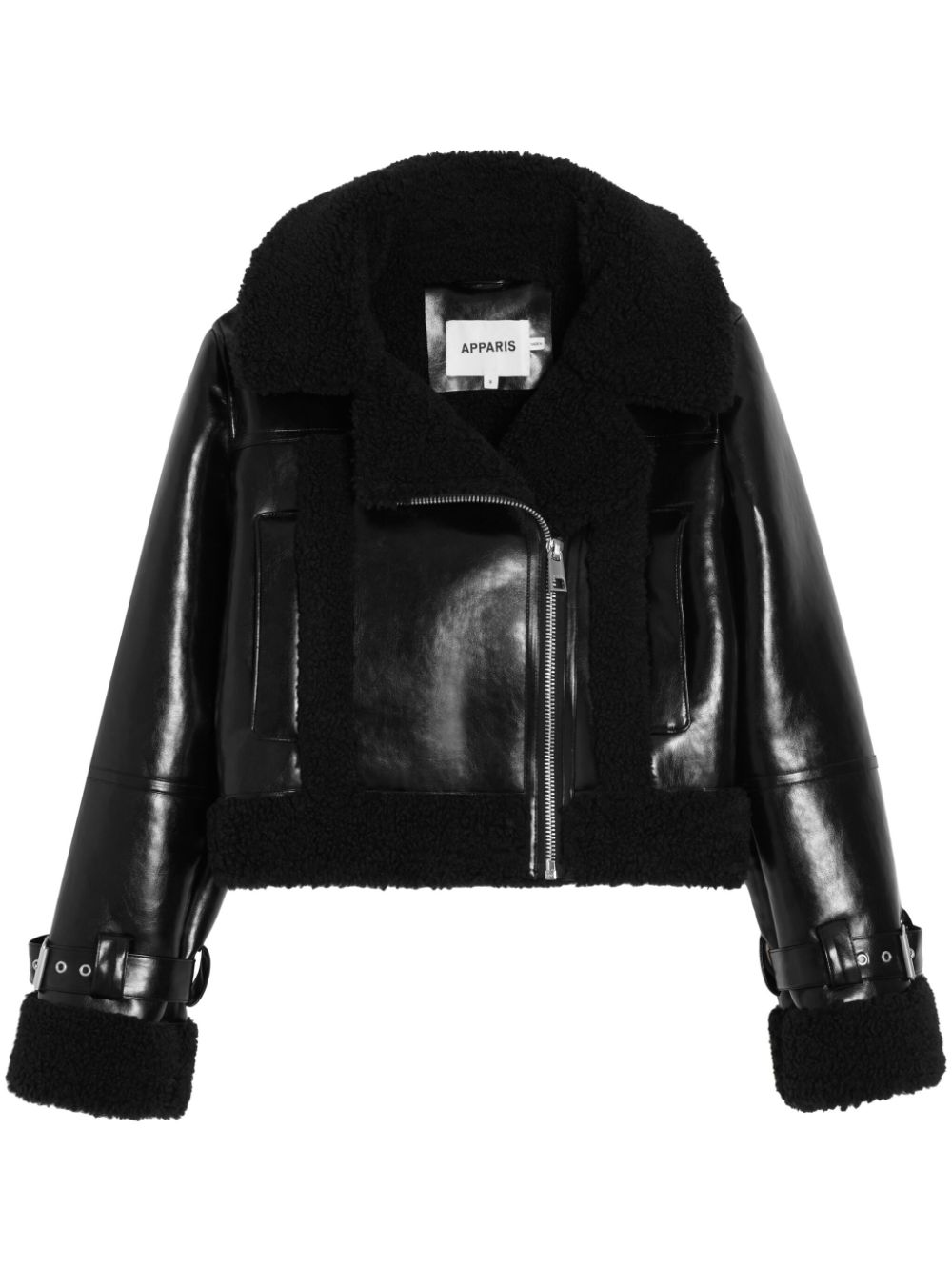 Jay faux-fur jacket - Neutrals