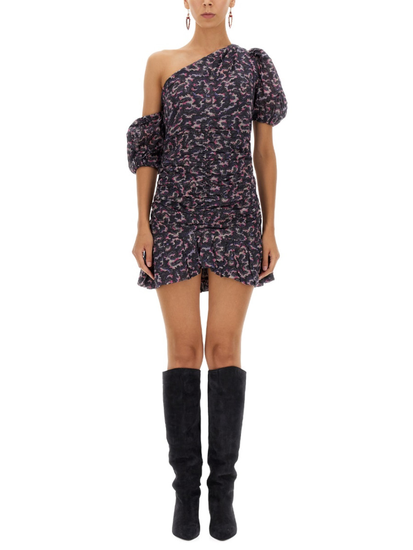 Lecia Asymmetric Mini Dress