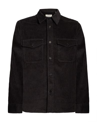 Man Shirt Charcoal Size S Cotton