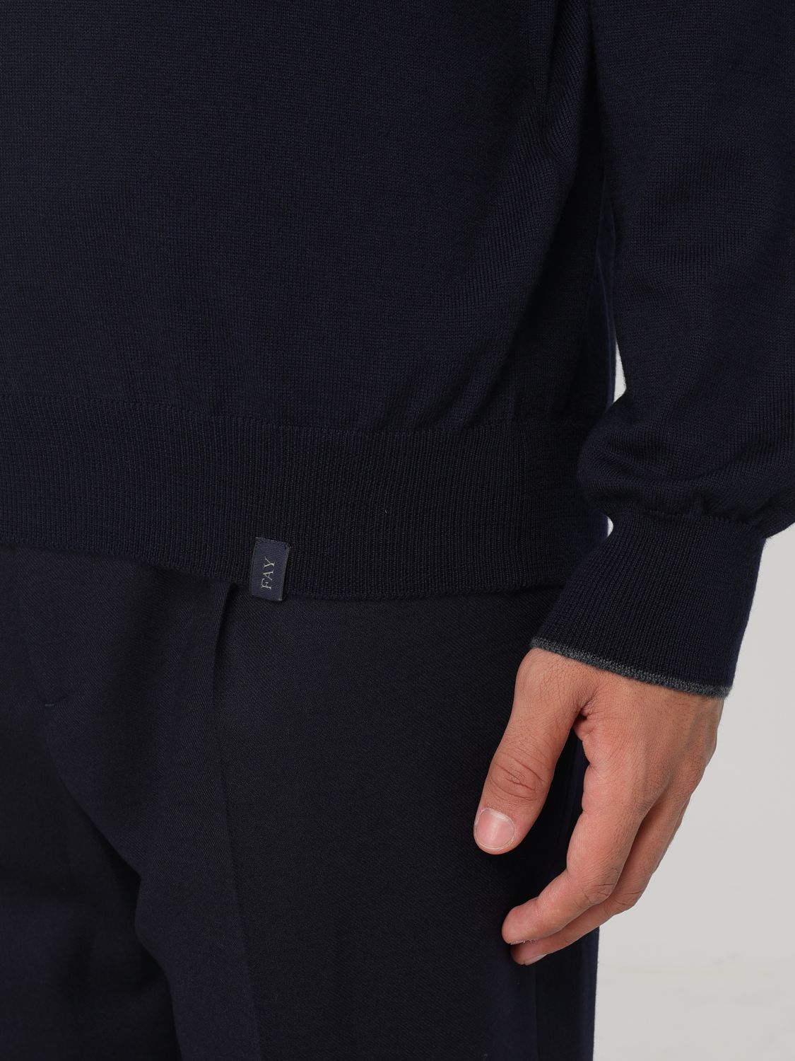 Sweater Men color Blue