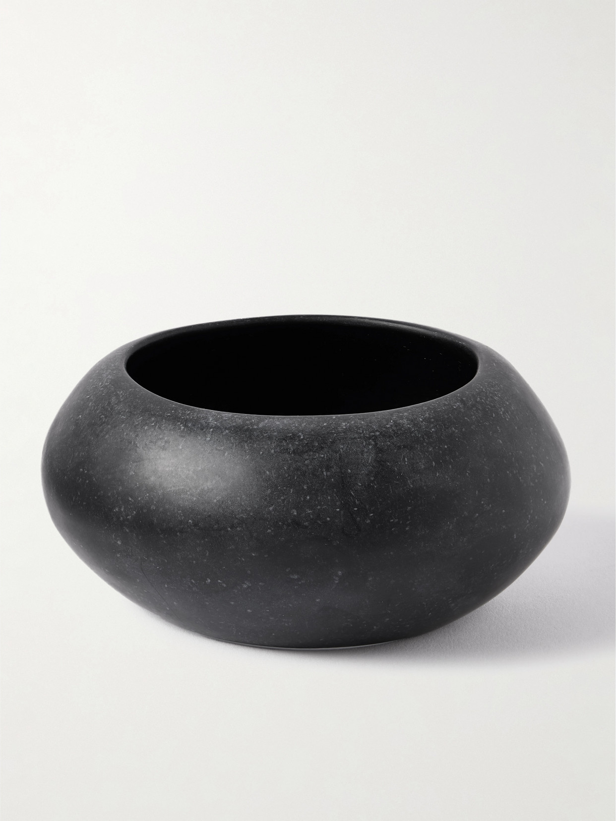 Boulder Resin Bangle - Black