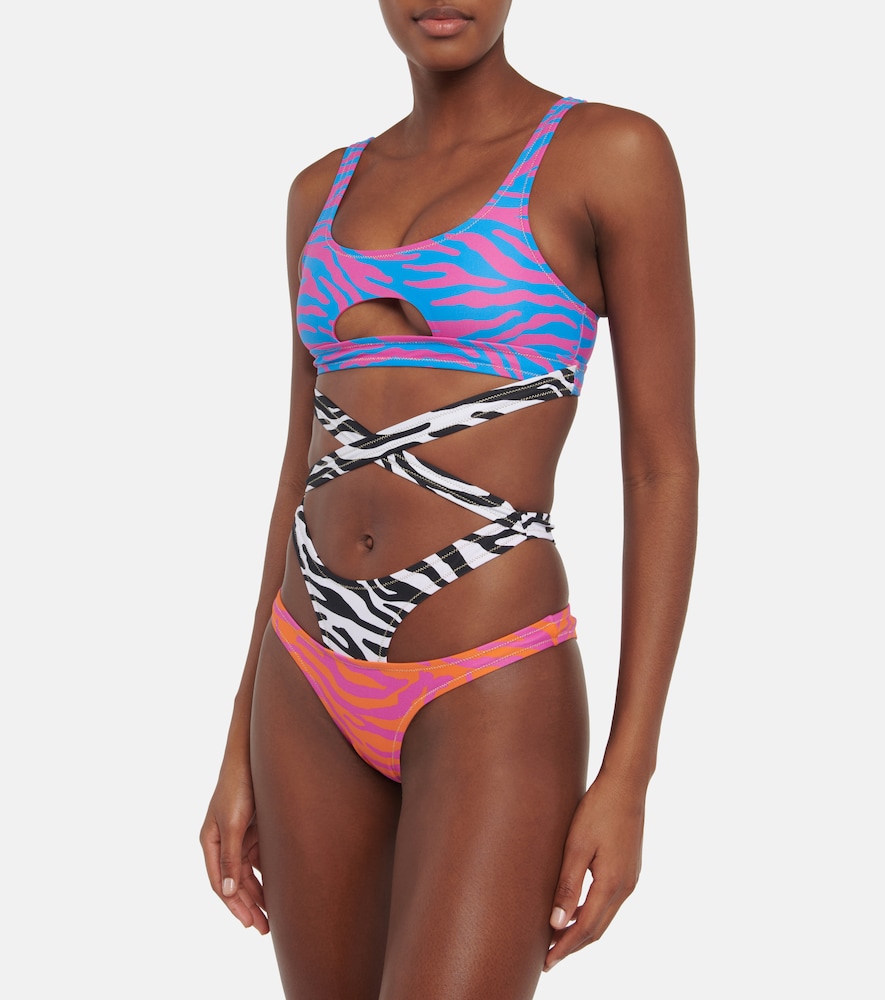 Theresa animal print swimsuit