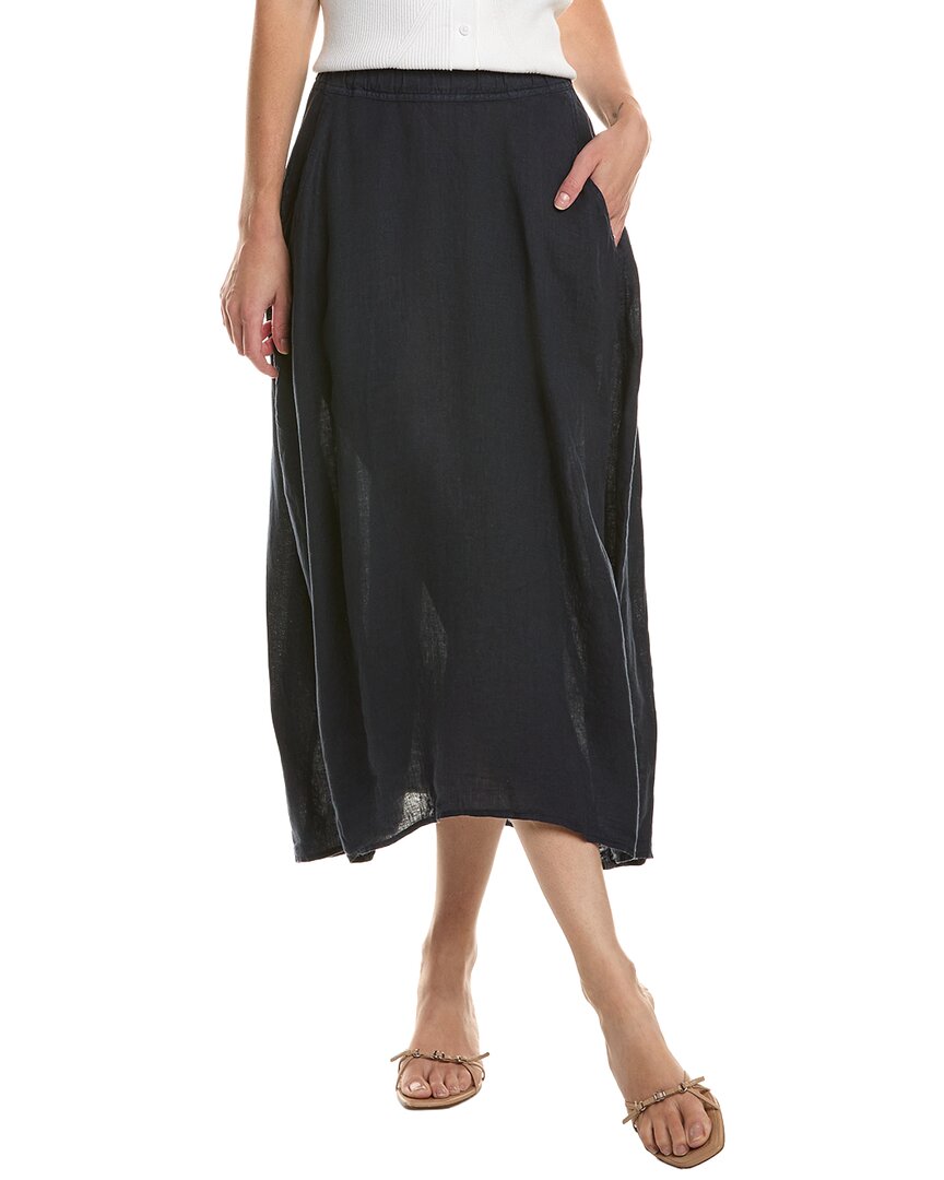 Linen Midi Skirt