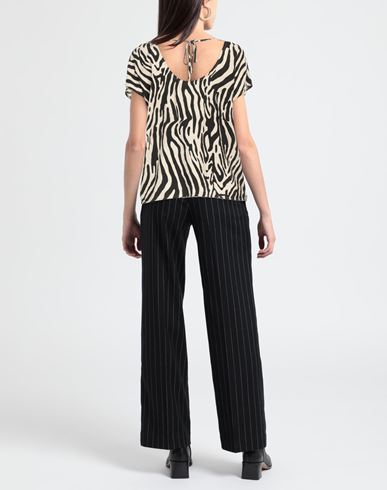 Woman Top Ivory Size S Viscose, Nylon